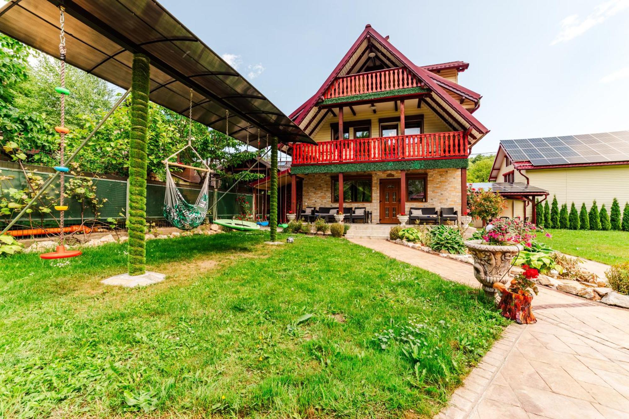 Вилла Casa Poiana Soarelui Брашов Экстерьер фото