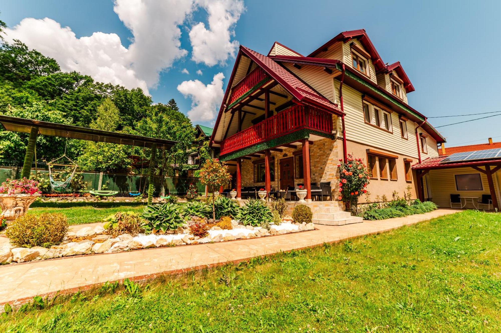 Вилла Casa Poiana Soarelui Брашов Экстерьер фото